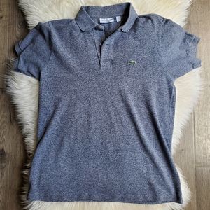 Mens Grey Lacoste Shirt Size XS